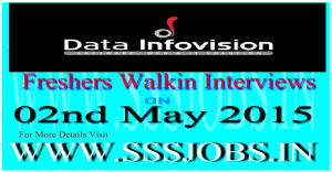 Data Infovision Freshers Walkin Recruitment on 02nd May 2015