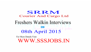 SRRM Courier And Cargo Ltd Freshers Walkin for Recruitment on 08th April 2015