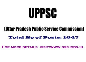 UPPSC Recruitment 2015