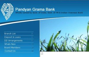 Pandyan Grama Bank Recruitment 2015